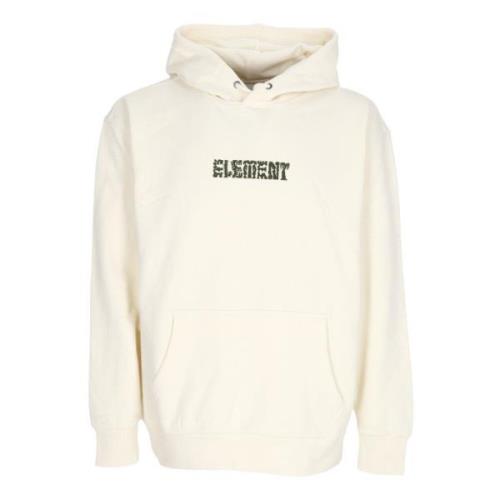 Element Cipher Hoodie Lätt Långärmad Sweatshirt Beige, Herr