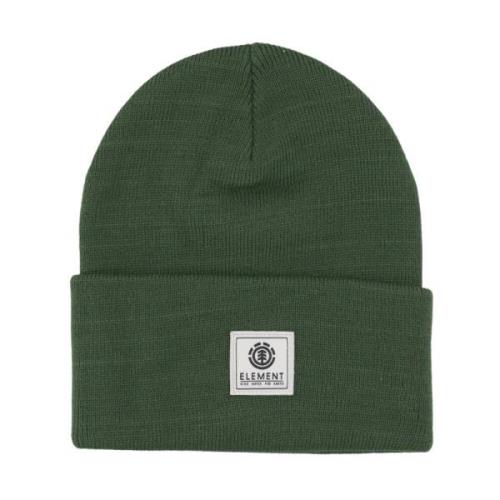 Element Klassisk Beanie Mössa Mörkgrön Green, Unisex