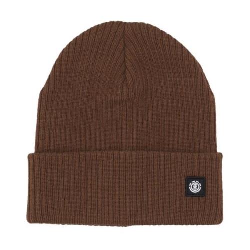 Element Flow Beanie Chestnut Hat Brown, Unisex