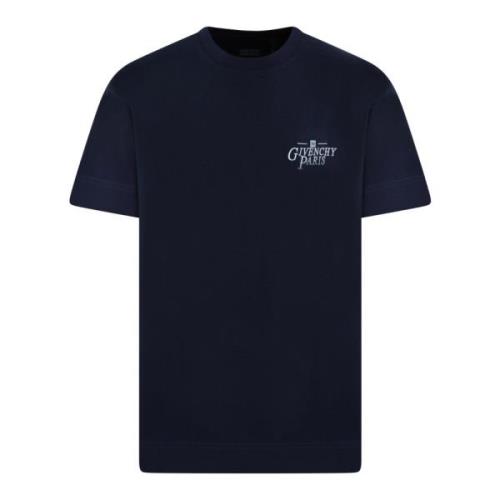 Givenchy Herr Blå T-shirt Blue, Herr