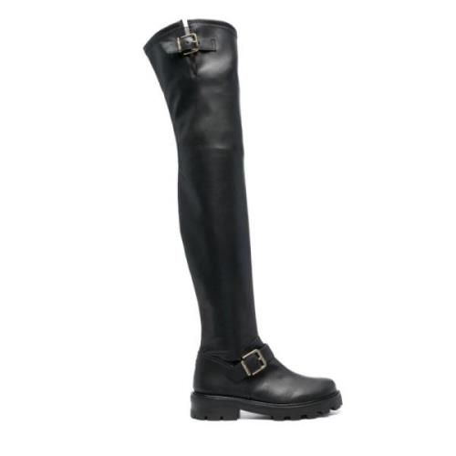 Jimmy Choo Stiliga Boots för Trendiga Outfits Black, Dam