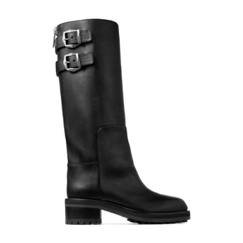 Jimmy Choo Svarta ankelboots för kvinnor Black, Dam