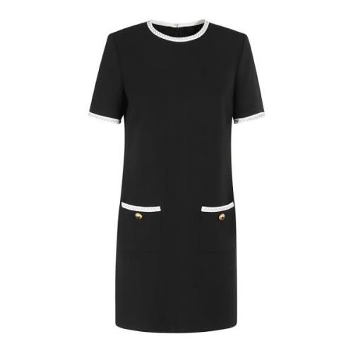 Moschino Elegant Klänning för Speciella Tillfällen Black, Dam