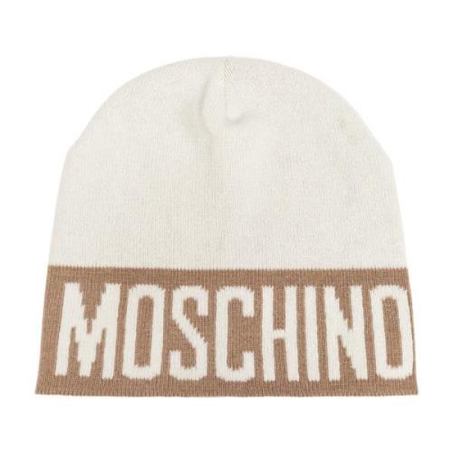 Moschino Keps med logo Beige, Unisex