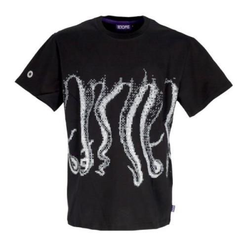 Octopus Svart Outline Tee Herr T-shirt Black, Herr