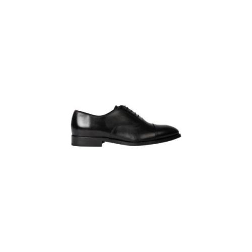 Paul Smith Klassiska Svarta Läder Oxford Skor Black, Herr