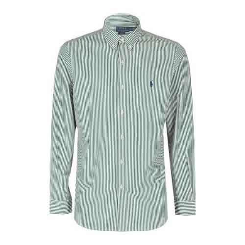 Ralph Lauren Stretch Poplin Skjorta Green, Herr