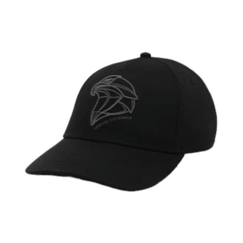 Armani Exchange Baseball Cap Klassisk Stil Svart Black, Herr