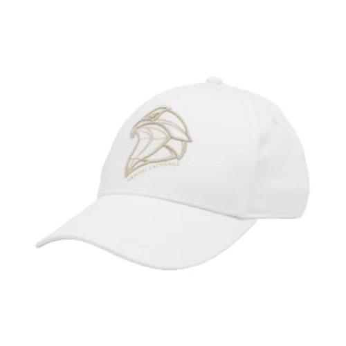 Armani Exchange Baseball Cap Klassisk Stil White, Herr