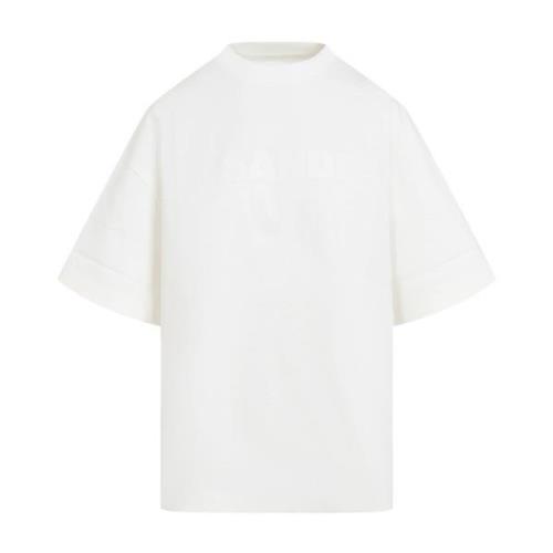 Jil Sander Neutrala T-shirts & Polos för kvinnor White, Dam