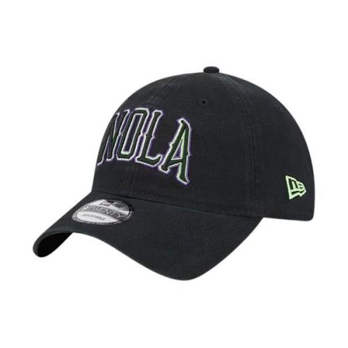 New Era NBA Logo Broderad Keps - Svart Black, Herr