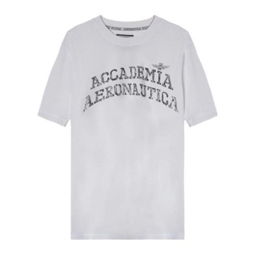 Aeronautica Militare Kortärmad T-shirt White, Herr