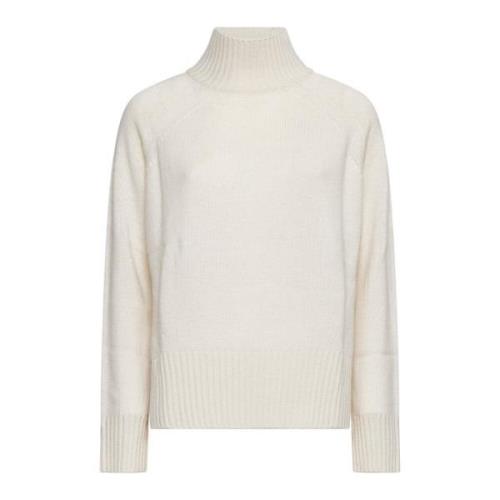 Allude Vit Sweater Kollektion White, Dam