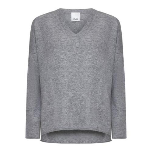 Allude Grå Tröja Kollektion Gray, Dam