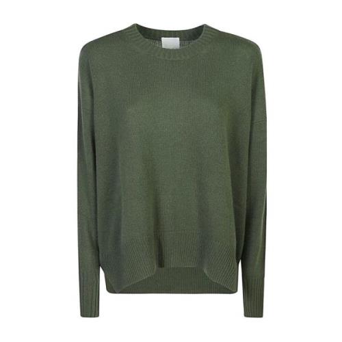 Allude Grön Sweatshirt Aw24 Green, Dam