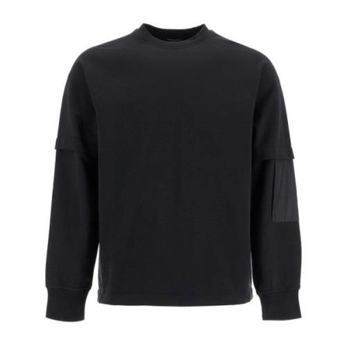 C.p. Company Metropolis-serien Raglan Sweatshirt Black, Herr