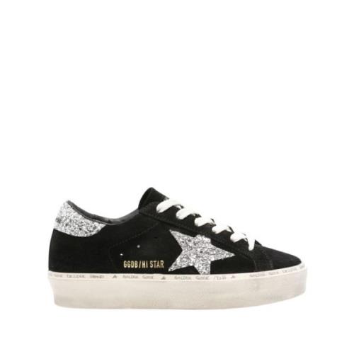 Golden Goose Svarta Sneakers för Kvinnor Aw24 Black, Dam