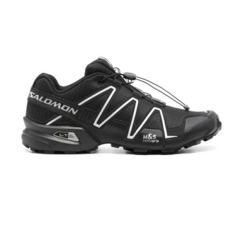 Salomon Svarta Sneakers för Män Black, Unisex