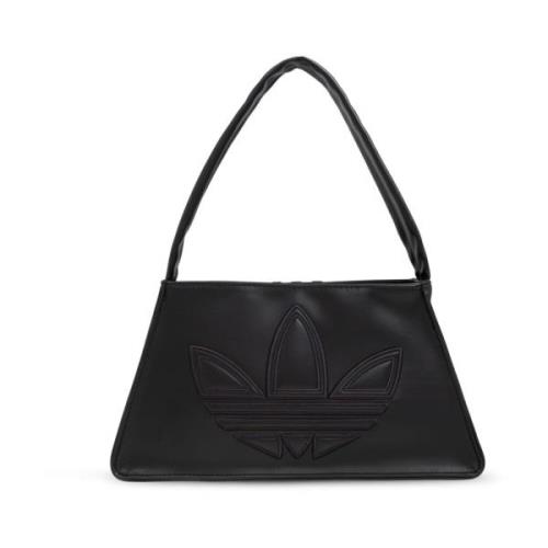 Adidas Originals Axelväska med logotyp Black, Dam