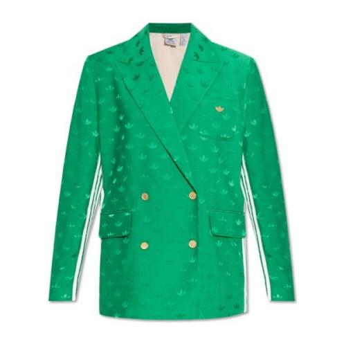 Adidas Originals Blazer med monogram Green, Dam