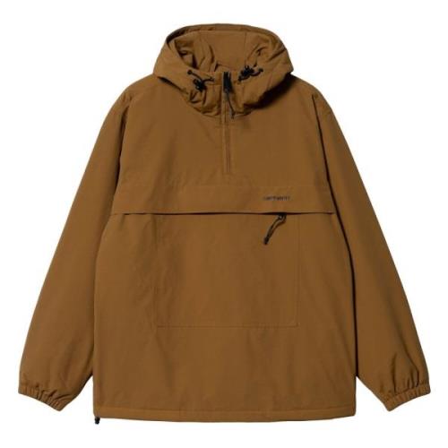 Carhartt Wip Vindjacka huvtröja Brown, Herr