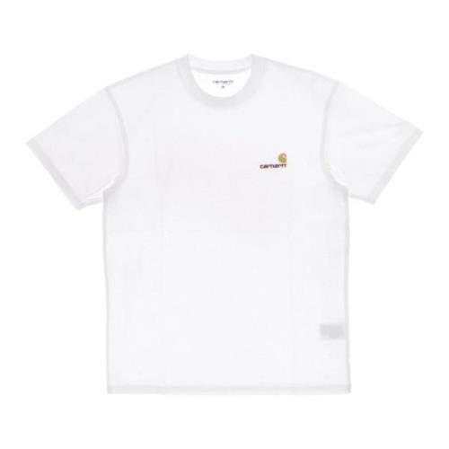 Carhartt Wip Script Tee Vit Herr T-shirt White, Herr