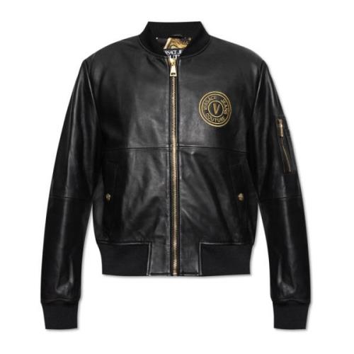 Versace Jeans Couture Jacka med logotyp Black, Herr