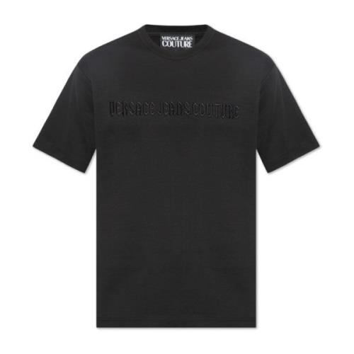 Versace Jeans Couture T-shirt med Logo Black, Herr