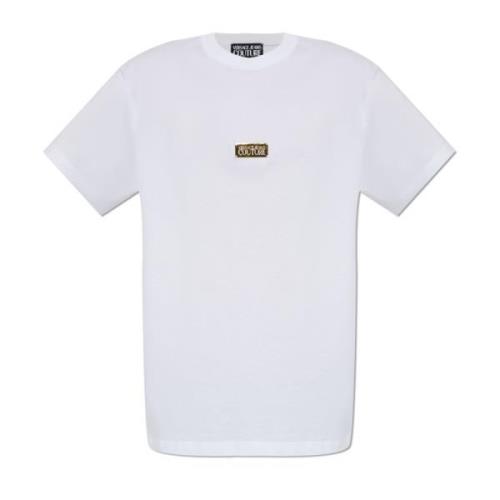 Versace Jeans Couture T-shirt med logotyp White, Herr