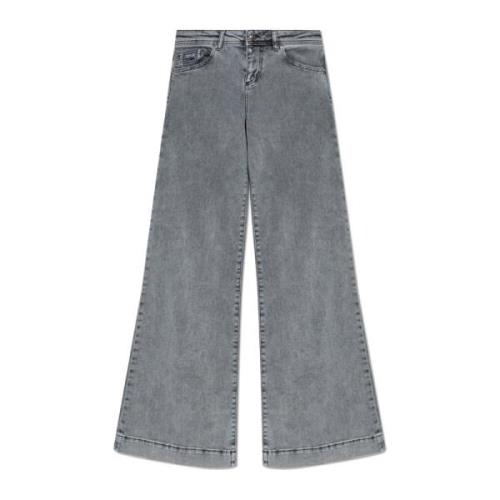 Versace Jeans Couture Jeans med logotyp Gray, Dam