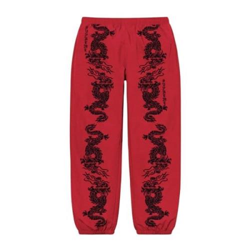 Supreme Drake Track Pant Limited Edition Red, Herr