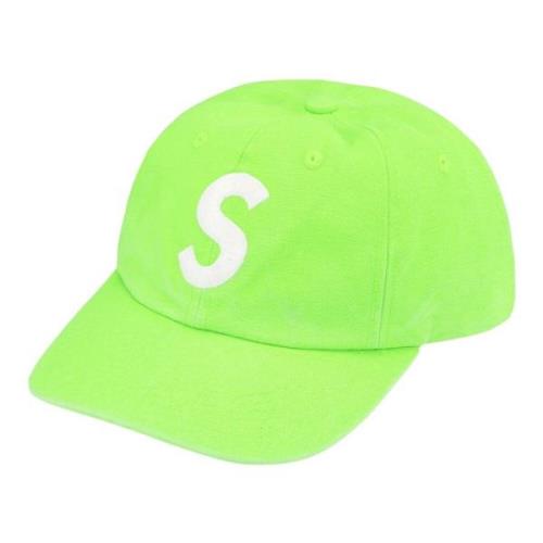 Supreme Canvas S Logo Lime Keps Green, Unisex