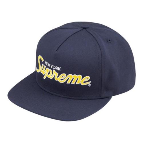 Supreme Klassiskt Team 5-Panel Navy Keps Blue, Unisex