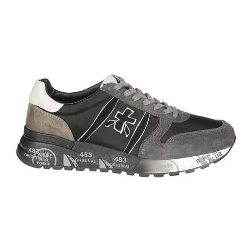 Premiata Lander Sneaker - Trendig Skokollektion Black, Herr