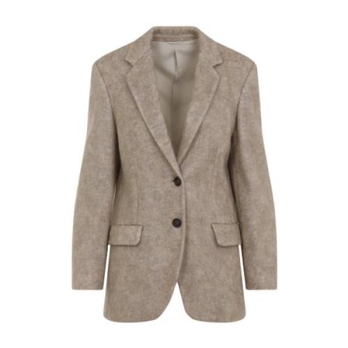 Brunello Cucinelli Neutral Jacka Aw24 Beige, Dam