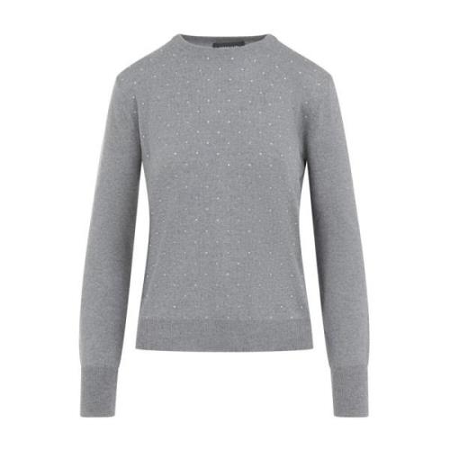 Fabiana Filippi Grå Tröja Aw24 Damkläder Gray, Dam