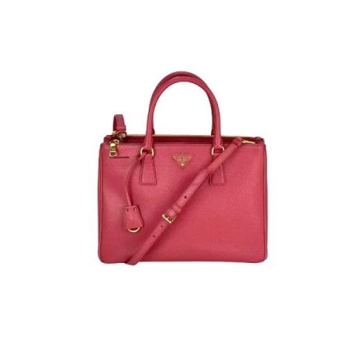 Prada Vintage Pre-owned Laeder handvskor Pink, Dam