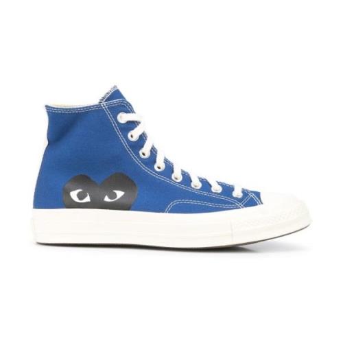 Comme des Garçons Chuck 70 Hi Blå/Svart Sneakers Blue, Herr