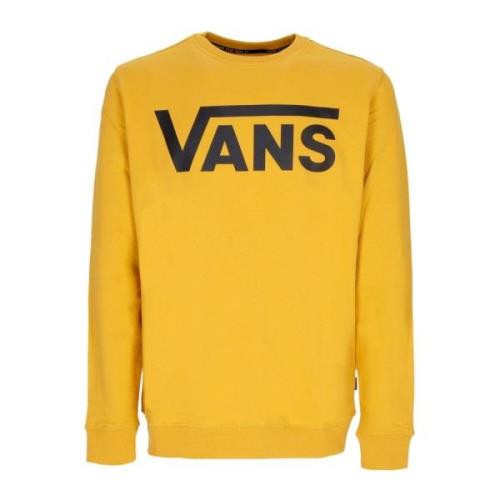 Vans Klassisk Crew II Sweatshirt Gyllene Gul Yellow, Herr