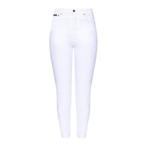 Dolce & Gabbana Jeans med logotyp White, Dam