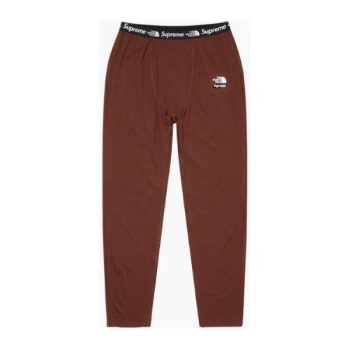 Supreme Begränsad upplaga Base Layer Pant Brun Brown, Unisex