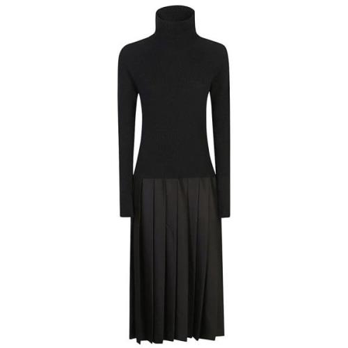 Fabiana Filippi Svart Klänning Aw24 Dammode Black, Dam