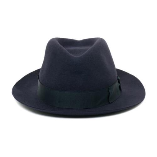 Borsalino Snygga Hattmodeller Blue, Unisex