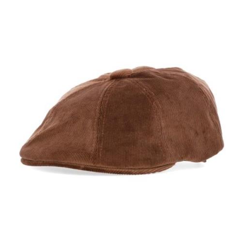 Kangol Cord Flatt Keps Hat Brown, Herr