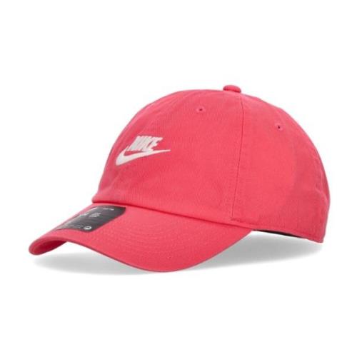 Nike Böjd Skärmklubb Futura Tvättad Keps Pink, Unisex