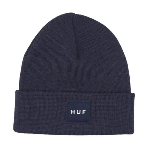 HUF Navy Beanie Hat Set Box Blue, Herr