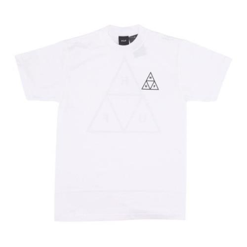 HUF Triangle Tee Vit Kortärmad T-shirt White, Herr