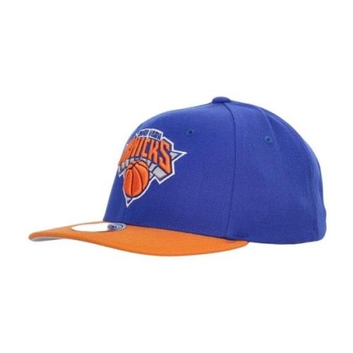 Mitchell & Ness New York Knicks 2 Tone Snapback Cap Blue, Herr