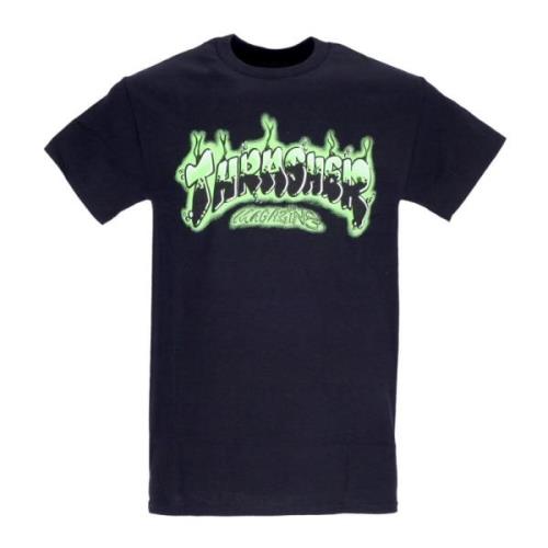 Thrasher Airbrush Tee Svart/Lila Black, Herr