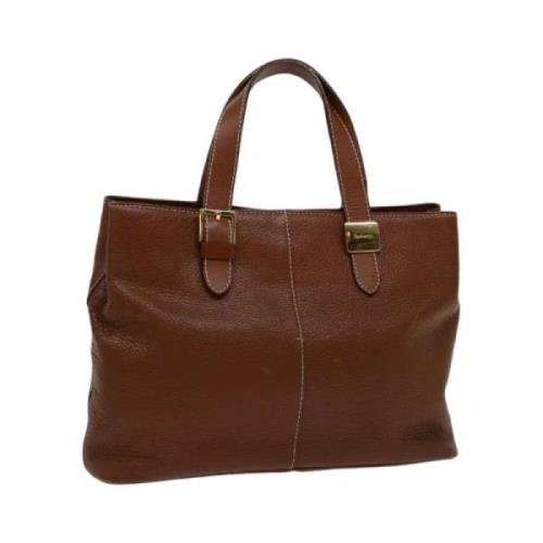 Burberry Vintage Pre-owned Laeder handvskor Brown, Dam